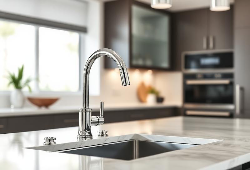 Kitchen Faucet & Fixture Upgrade - After